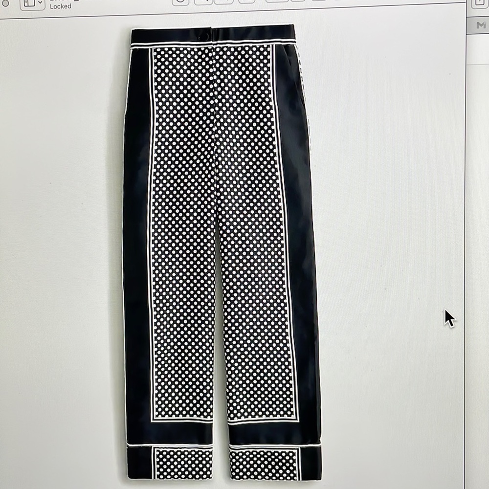 J. CREW Marie Marot  drapey pant. Size 4 new with tags.